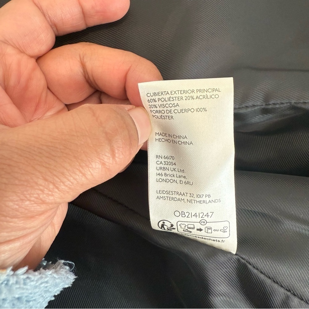 ANTHROPOLOGIE Cropped Blazer Jacket size 12 - Picture 11 of 13